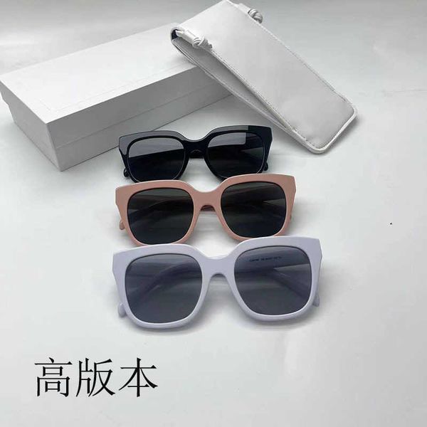 

2022 new ce home women's pink plate sunglasses large face slimming can be matched with myopia cl40198, White;black