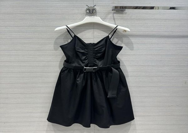 

milan dress 2023 new spring summer panelled designer dress brand same style dresses 0418-185842354, Black