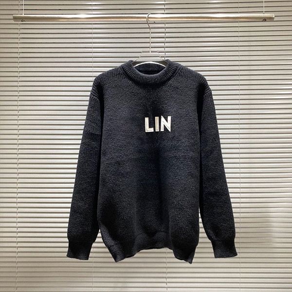 

womens sweater designer luxury classic sweaters pullover fashion autumn and winter round neck long sleeve ce letter printed w4ij#, White;black