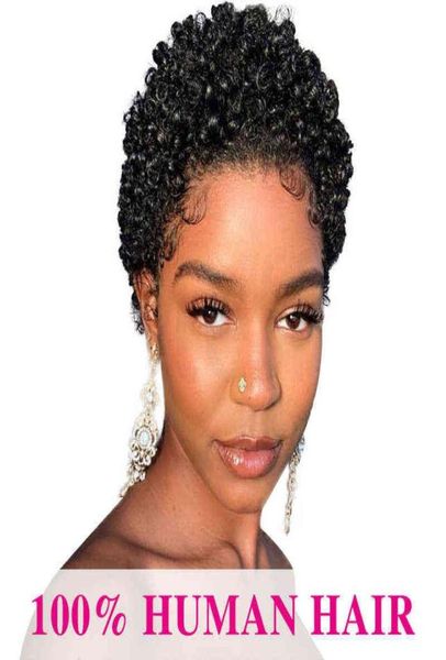 

synthetic wigs short curly human hair wigs pixie cut brazilian remy short wigs human hair natural black 180 density kinky curly w56066833