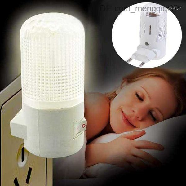

lamps shades night lights 3w 4led emergency light wall lamp socket eu plug baby feeding bedside nergy saving cabinet stairs lighting z230805