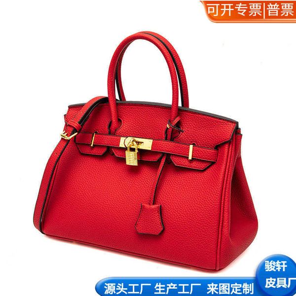 

factory outlet designer h ermes brikis's evening bags for women litchi pattern pu bag new anti splash sailor textured shoulder with rea