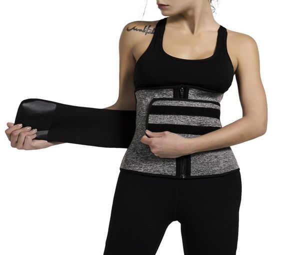 

drop workout latex waist trainer private label belt for ladies6698859, Black;gray