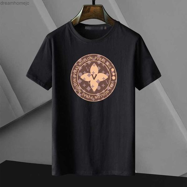 

fashion mens t shirt womens letter print short sleeve round neck cotton plue size tees, White;black