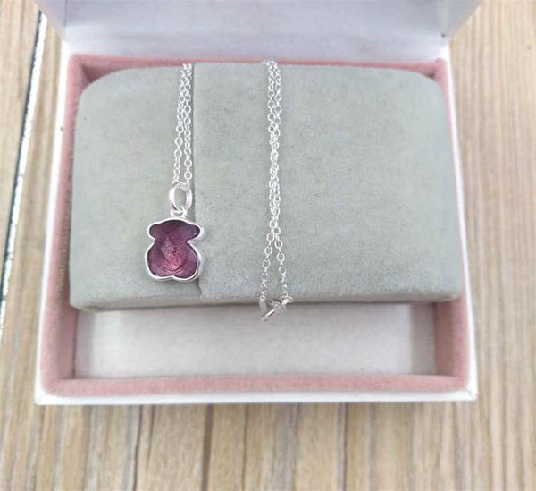

christmas charms for jewelry making bear tos 925 sterling silver pendant necklace for women men girls evil eye necklaces chain set5963345