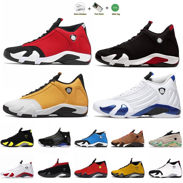 

jumpman 14 basketball shoes jorda14s j14s 14s sports womens men trainers bred ginger red lipstick university gym red blue gold black toe whi