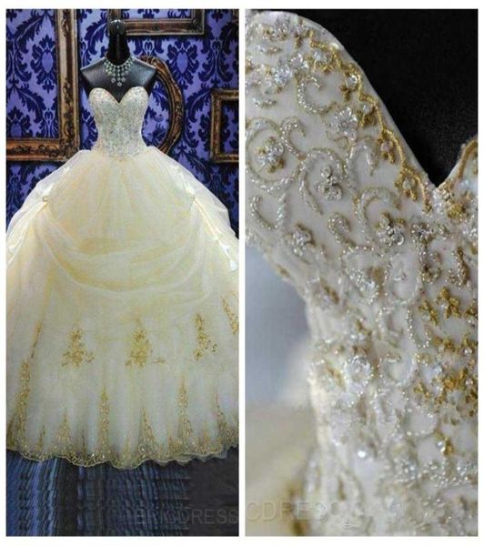 

2019 16 years dress ball gowns quinceanera dresses lace appliques organza gold beaded sequined masquerade debutante gowns custom m9071056, Blue;red