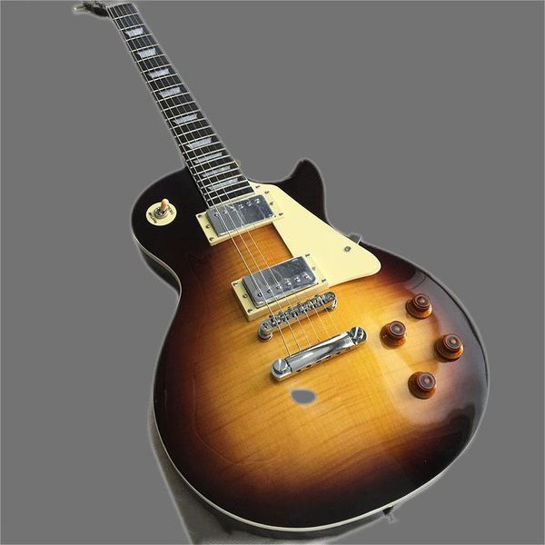 

paul standard 50s heritage cherry sunburst made in 2023 no fee up electric guitar