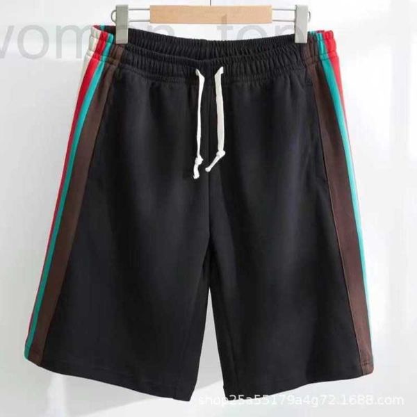 

men's shorts designer correct g family shorts spring and summer 2022 new red green ribbon casual ancient star pants atgi, White;black