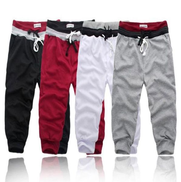 

summer men039s casual shorts loose shorts men trousers size sxxl short pants for men masculharem 4 colors mp0765421599, White;black