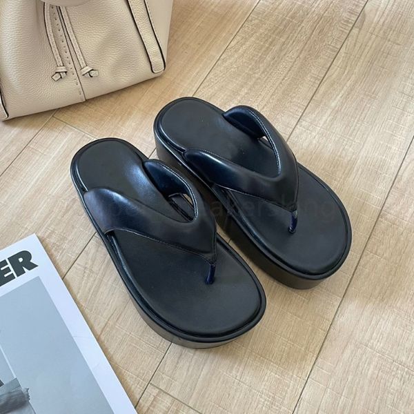 

women triple s slippers paris letter sandals platform slipper woman mules slide beach slides flip flops size 35-42, Black