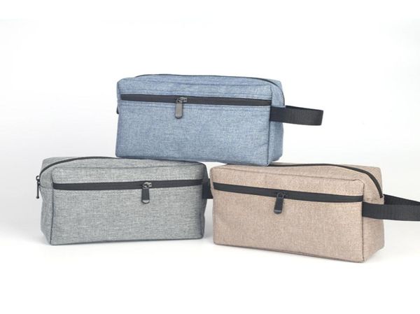 

waterproof cosmetic bag hand wash oxford cloth traveler accessories package mini zipper hand make up bag men women toiletry bag1142115