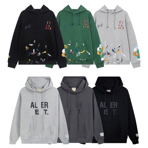 

designers men's hoodies fashion women hoodie autumn winter hooded s-xl, Black
