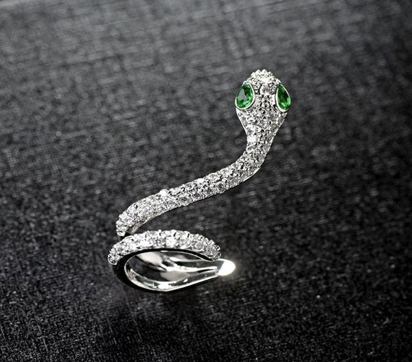 

fashion- platinum punk earring zircon individuality left ear single earring8247352, Silver