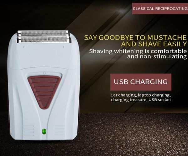 

reciprocating electric shaver hair trimmer hair clipper shaving machine cutting beard for men style tool usb shaver8716707