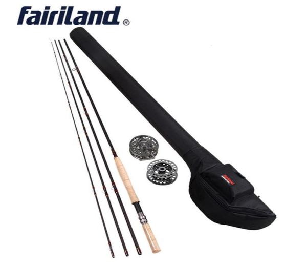 

portable fly fishing set js021c 910 1112 kit 42m14039 carbon fishing rod 110mm aluminum metal fishing reel combo with sto3934215