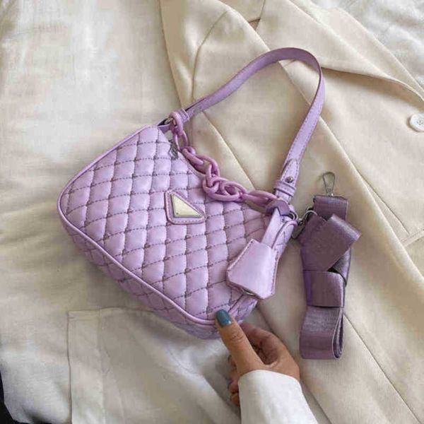 

red small style purple shoulder armpit messenger