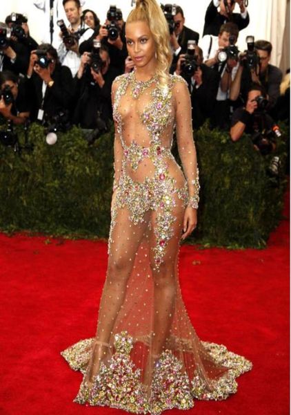 

custom see through long mermaid evening dresses 2020 with crystal long sleeve formal evening party gowns6802007, Black;red