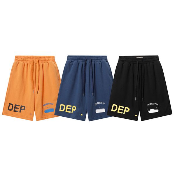 

mens shorts gallery print designer men short ink splash bronzing letter print inverted dept loose fashion, White;black