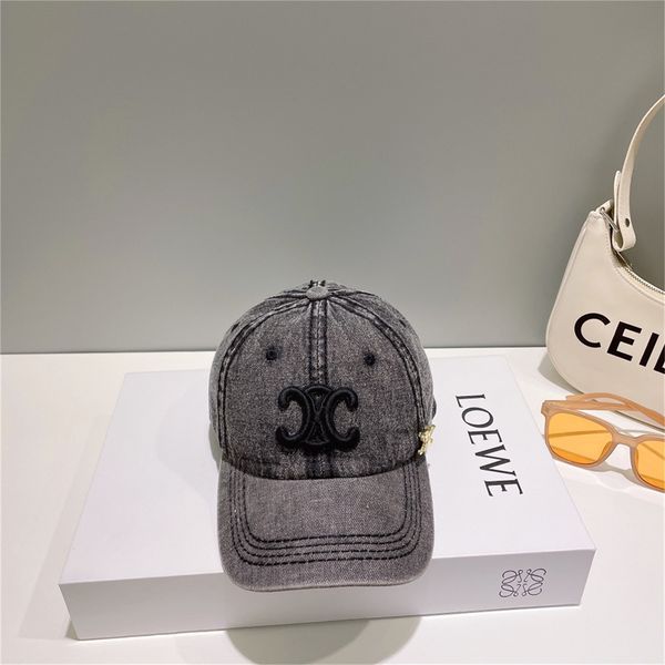 

2023 summer ball caps fashion cap embroidery design hat for man woman seasons adjustable sports high quality, Blue;gray