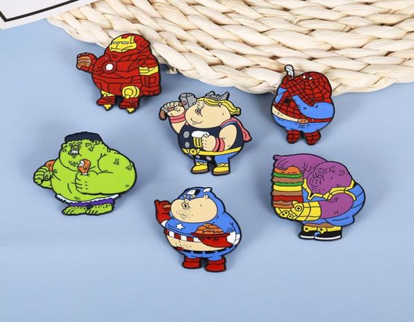

cute anime movies games hard enamel pins collect metal cartoon brooch backpack hat bag collar lapel badges women fashion jewelry s8987727, Blue