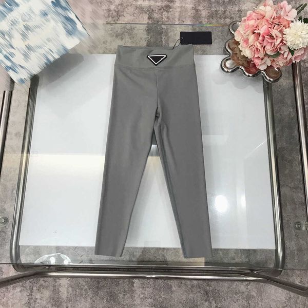 

luxury designer child clothing yoga slim fit pants baby casual pants size 100-150 cm fashion geometric rubber logo kids trousers, Blue
