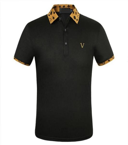 

designer stripe polo shirt t shirts snake polos bee floral embroidery mens high street fashion horse polo tshirt5906568, White;black