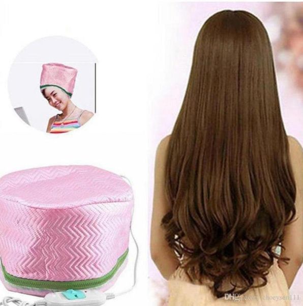 

electric hair cap hat salon spa steamer hair thermal treatment nourishing hair mask baking oil cap hairs dryers heat hat 3 speed467853087