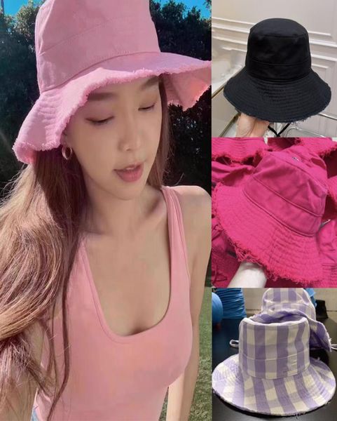 

woman womens wide brim hats summer le bob artichaut bucket hat m outdoor hats mu9675697, Black;white