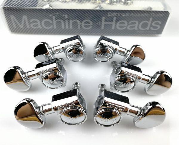 

3r3l grover electric guitar machine heads tuners nickel tuning pegs1605376