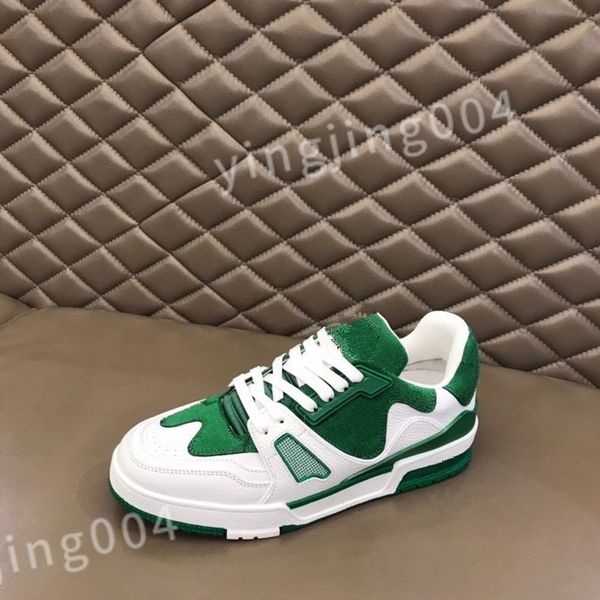 

man woman downtown leather sneakers sporty shoes wholesale white black blue casual shoe rubber sole trainer sneaker size 39-45 rd0803
