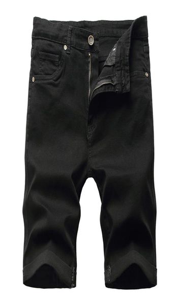 

summer men039s casual loose tooling breathable shorts 5point jeans2952195, Blue