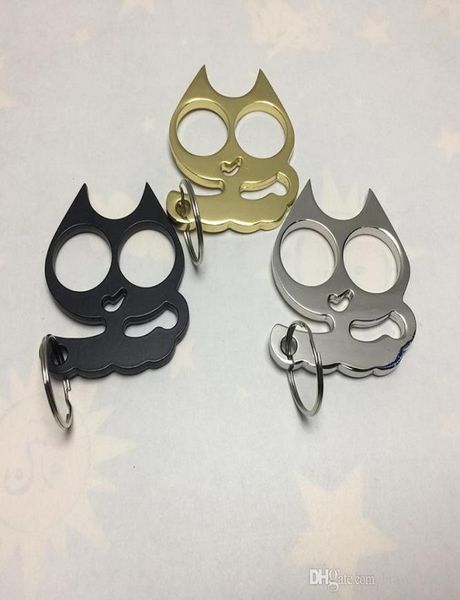 

super cute iron cat twofinger keychain selfdefense supplies cat eye refers to the new cat eye refers to the tiger keychain ref1182966