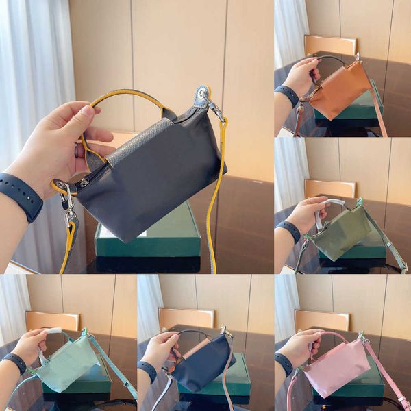 

designer dumpling purse women cute crossbody bags mini shoulder bags handle handbag makeup bag mobile phone bag 230715