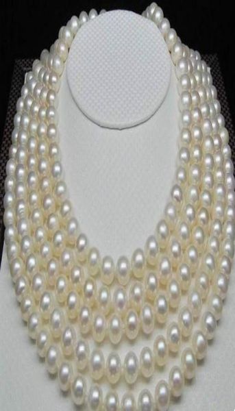 

gorgeous 89mm natural south sea white pearl necklace 55inch 14k gold clasp2647362, Silver
