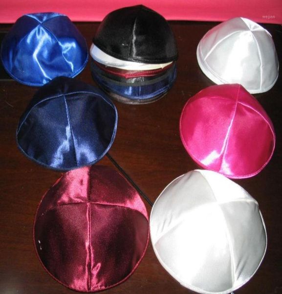 

prayer kippah satin yarmulke kippot kipai01234567895080254, Red