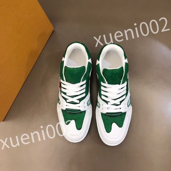 

sneakers charlie rubber hand-crafted outsole fashion designer shoes calfskin canvas casual mens rd0803, Black