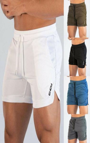

men039s gym training shorts workout sports casual clothing fitness running short8432971, Black;blue