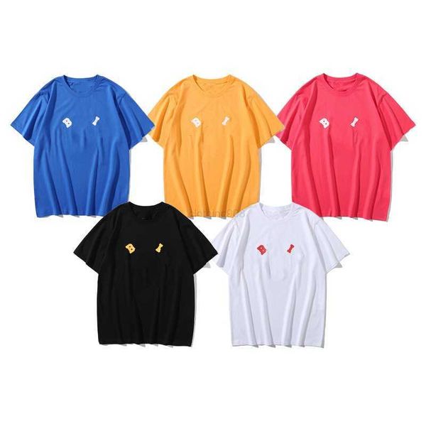 

letter mens designers t shirt printed black white men tees short sleeve women's casual hip hop streetwear tshirts st2205, White;black