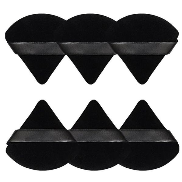 

powder puff face soft triangle makeup puff for loose powder mineral powder body powder velour cosmetic foundation blender sponge b7456335