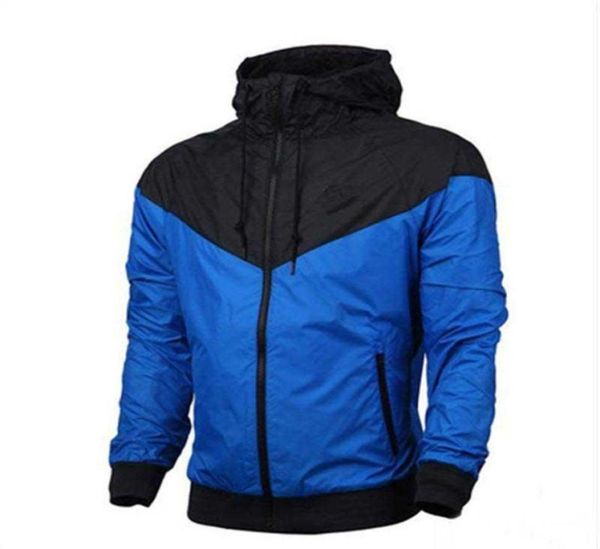 

fashion sweatshirt hoodie men women jacket coat long sleeve with letters autumn sports zipper windcheater mens clothes plus size h1001832, Black