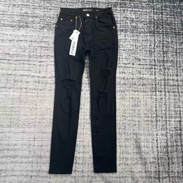 

purple brand jeans men's designer jeans anti slim fit casual fashiion jeans true brand hot, Blue