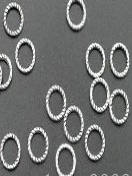 

in stock mic item 500pcs tibet silver ed closed jump rings 8mm for jewelry making findings5188091