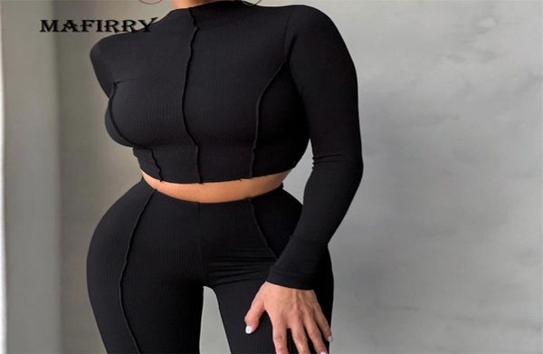 

women high waist slim breathable leisure sports 2pcs suit summer solid half collar short full pants streetwear set 2111192079235, White