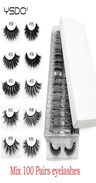 

whole mink eyelashes 20304050100 pairs 3d mink lashes eyelash extension natural false eyelashes makeup fake lashes bulk8210022