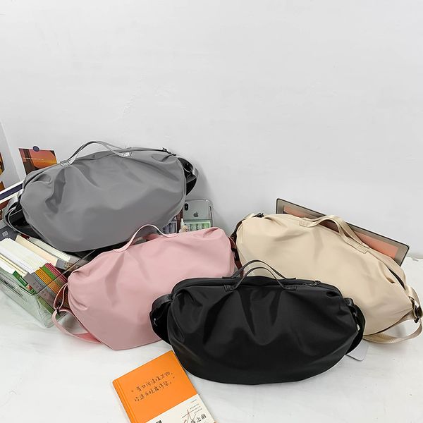 

lulu men's and women's belt bag handbag chest yoga bag shoulder crossbody nylon bag