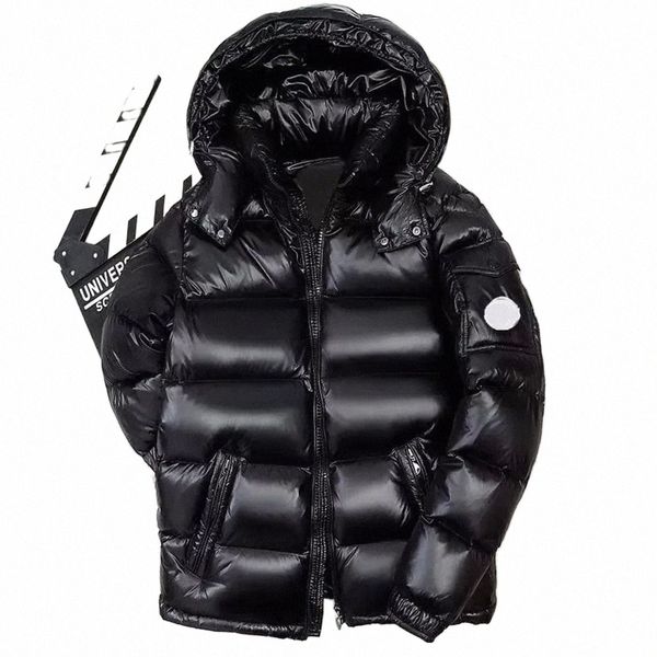 

monclairs jacket luxury brand winter puffer jacket mens down men women outerwear thickening warm coat fashion men's clothing outdoor mo, Black