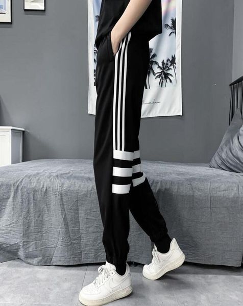 

men pants hip hop harem joggers pants 2021 male trousers mens joggers solid pants sweatpants size l4xl5612623, Black