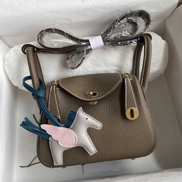 

9a original edition h ermes lindiss bags online shop new handmade wax thread layer cow leather lindi bag mini womens doctors one shoulde wit