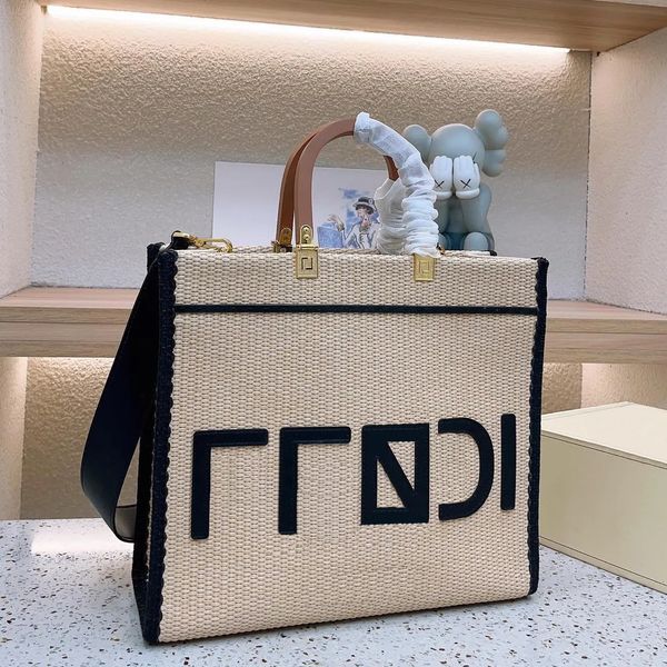 

the tote bag 8a designer totes bag women handbags straw bag shoulder bags fashion all-match classic large capacity multifunction handbag